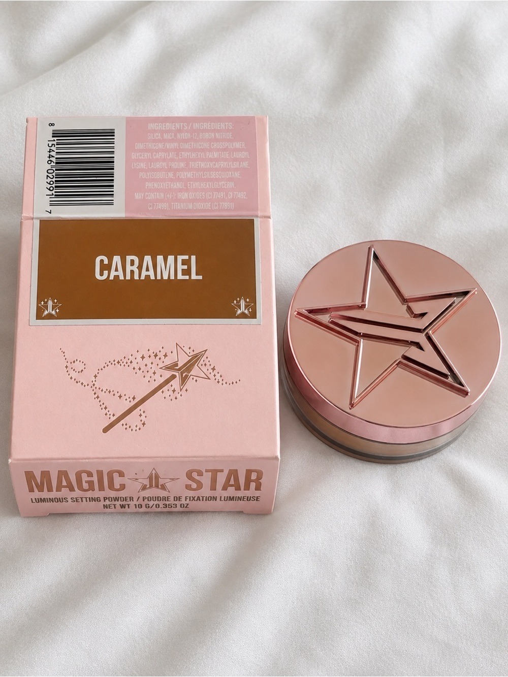 Jeffree Star Magic Star Setting Powder Caramel 10g New in Box